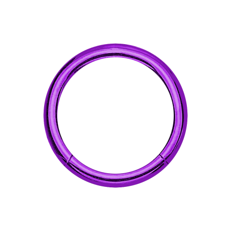 Micro anneau segment pliable violet