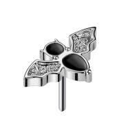 Threadless bat silver