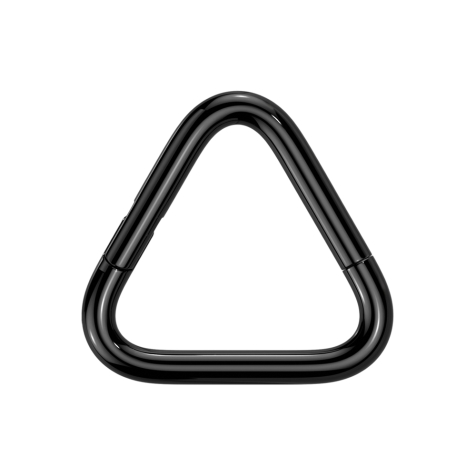 Micro Segmentring klappbar schwarz Dreieck