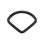 Micro Segmentring klappbar schwarz Fächer