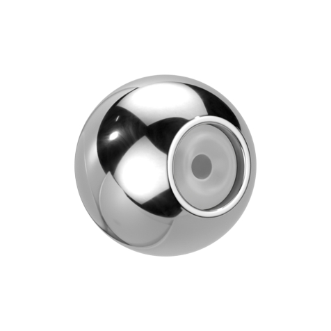 Boucles doreilles fermoir boule argent