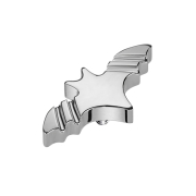 Ancrage dermique Basic chauve-souris argenté