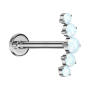 Micro Labret filetage intérieur argent...