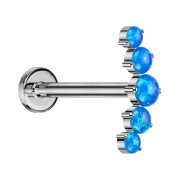 Micro Labret filetage intérieur argent...