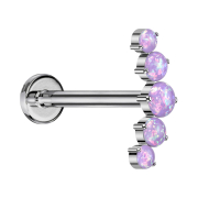 Micro Labret filetage intérieur argent...