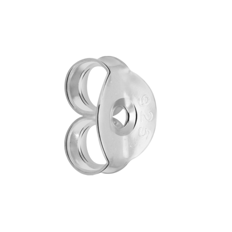 Boucle doreille fermeture argent