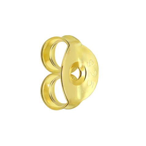 Boucle doreille fermoir doré