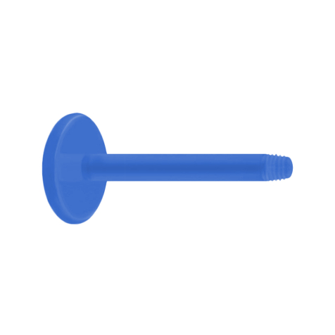 Labret-Stab hellblau