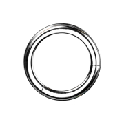 Segmentring klappbar silber