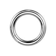 Segmentring klappbar silber