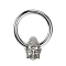 Anello Micro Closure argento Buddha argento