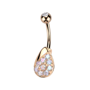 Banana rose gold with ball rose gold crystal silver and...