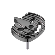 Threadless Halloween pumpkin, black