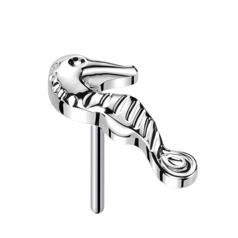 Threadless Cavalluccio marino argento