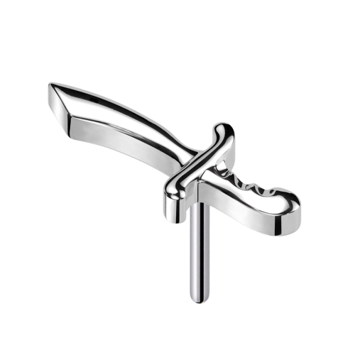 Threadless Piraten Säbel silber