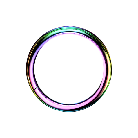 Micro anneau segment pliable couleur