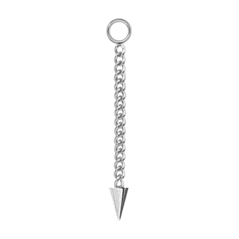Anhänger silber Kette mit Anhänger Cone