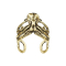 Ear Cuff vergoldet Krake