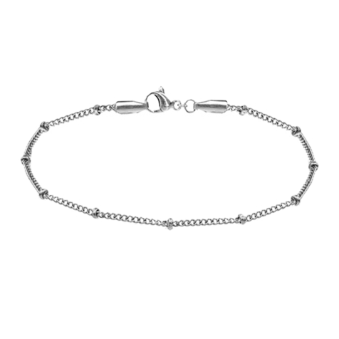 Bracelet silver Basic Rings