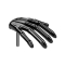 Threadless Skelett Hand schwarz