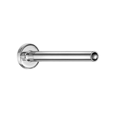 Micro Labret-Stab silber mit 0.8 mm Innengewinde