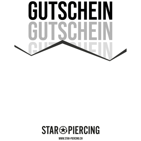Star Piercing voucher Print@Home