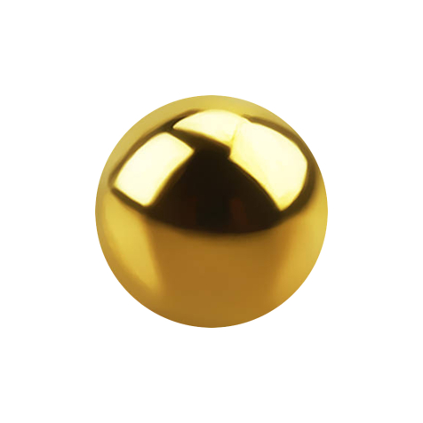 Micro boule dorée