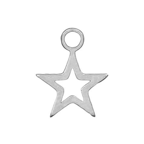 Pendentif argent étoile