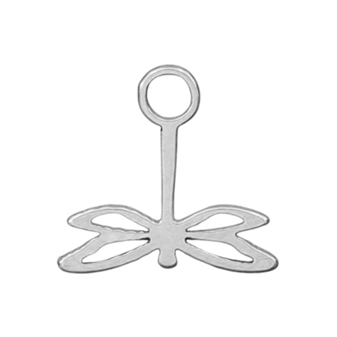 Pendant silver dragonfly
