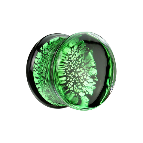 Spina svasata scheggiata verde