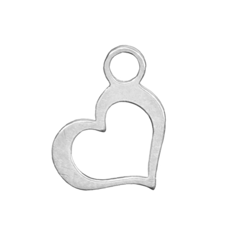 Pendant silver heart