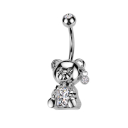 Banana silver with ball silver crystal silver and teddy...