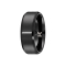 K12 - Black Steel Ring - 77
