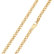 K12 - Catena cubana in oro - 6 mm