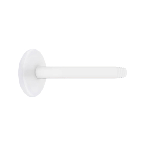 Labret bar, white