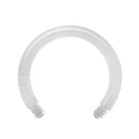 Circular Barbell Bar Transparent