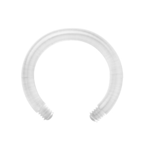 Micro Circular Barbell-Stab transparent