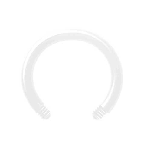 Barre Micro Circular Barbell blanche