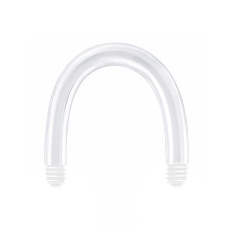 Micro Circular U Barbell-Stab transparent