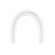 Micro Circular U Barbell-Stab transparent