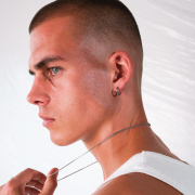 K12 - Creoli rotondi in argento - 2 mm