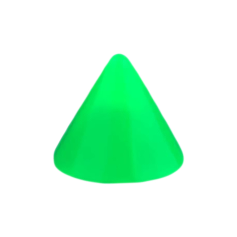 Micro Cone Neon grün