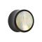 Flared plug en corne de buffle deau et insert en nacre
