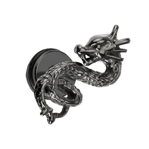 Tappo finto drago nero