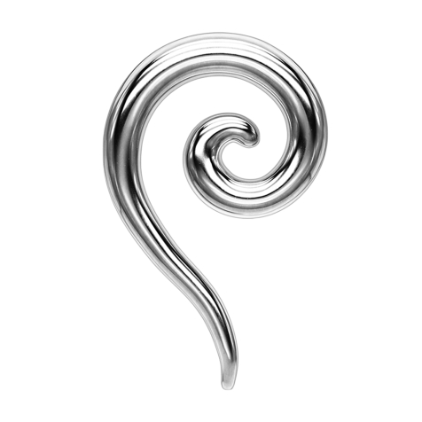 Spirale extensible Taper argent
