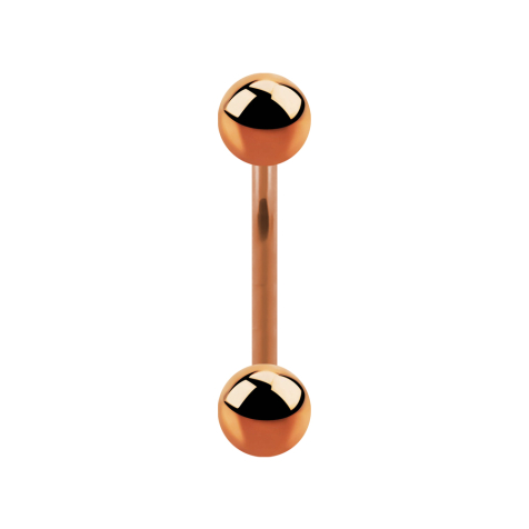 Banana rose gold with two balls