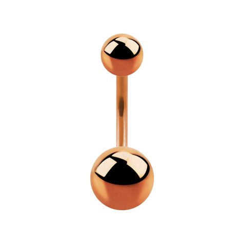 Banana rose gold with two balls